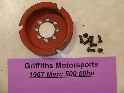 1967 68 69 Mercury MERC Kiekhaefer 500 50hp 4cyl Starter Rope Catch Ring Plate • $24
