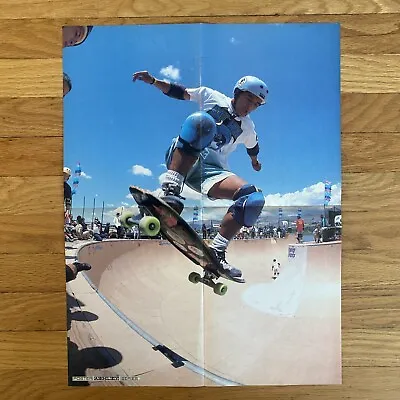 Double Sided Skateboard Poster 1988 Steve Caballero Batman Mike Smith Liberty • $24