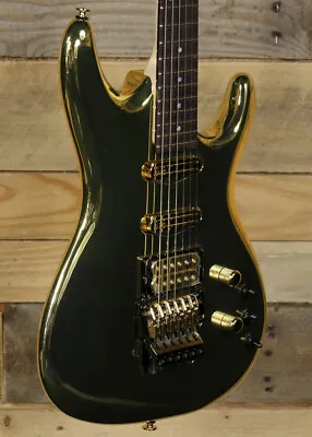 Ibanez Joe Satriani JS2GD Electric Guitar Gold W/ Case • $5799.99