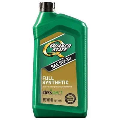 ***NEW*** Quaker State Full Synthetic 5W-30 Motor Oil 1-Quart • $9.39