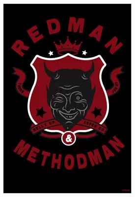 Scrojo Redman Method Man 2011 Poster Belly Up Aspen Redman_1101 • $29.99