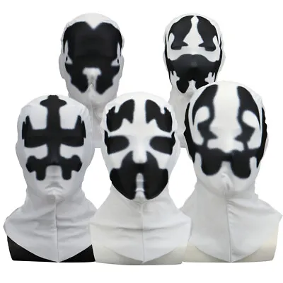 2019 Watchmen Rorschach Hood Cosplay Superhero White Mask Halloween Props New • $16.05