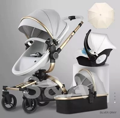 3in1 Stroller 360° Rotation Pram Baby Stroller 2 In 1 High Land-scape Carriage • $860.81