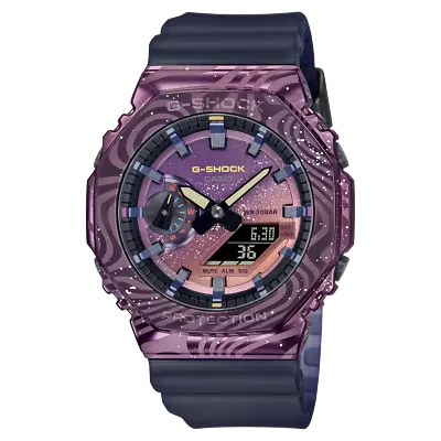 Casio G-SHOCK GM-2100MWG-1AJR Purple Analog Digital Watch • $341.98