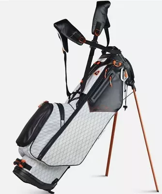 Sun Mountain VX Stand Carry 4-Way Golf Bag White-Black-Inferno New W/ Tag #91234 • $189.99