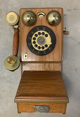 £40.78 • Buy Vintage Country Store 1927 Spirit Of St. Louis Replica Wooden Wall Telephone 