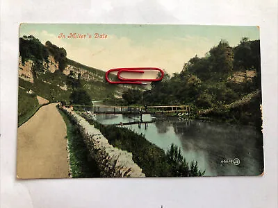 In Millers Dale Derbyshire 1907 Animated Landscape Riverside View Valentines • £3.80