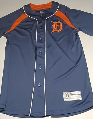 Majestic Detroit Tigers Jersey Size S/CH/P Motor City Baseball Cool Base • $19.90