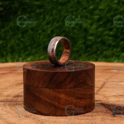 Man Rings Wedding Band Damascus Ring Steel Rings For Women Rings For Men Damascu • $25
