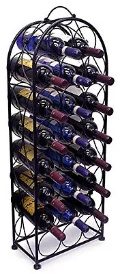 Sorbus Bordeaux Chateau Wine Rack - Holds 23 Bottles Of Wine - French Style • $45.99