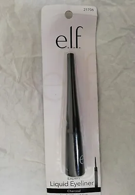 E.L.F. ELF LIQUID EYELINER CHARCOAL 4.5 ML VEGAN Precision Tip NEW & SEALED • £3.74