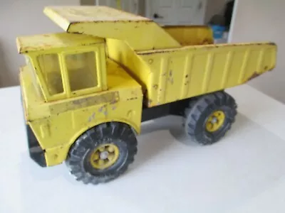 1970s Retro Steel Mighty Tonka Dump Truck Yellow Metal Vintage • $60