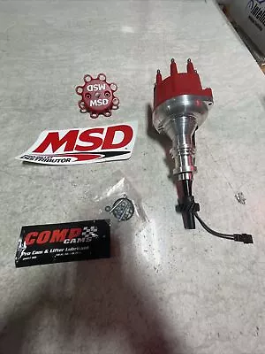 Msd 85787 Pro Billet Distributor Magnetic Trigger Mech Adv Small Dia Ford 351w • $395.25