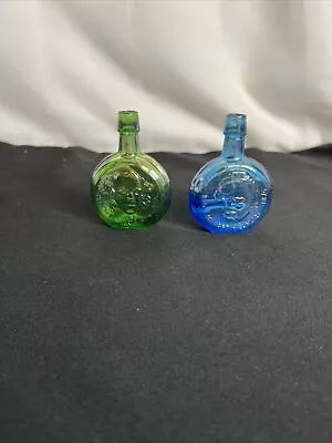 Wheaton Glass Van Buren & Fillmore Glass Bottle Lot Of 2 • $14.99