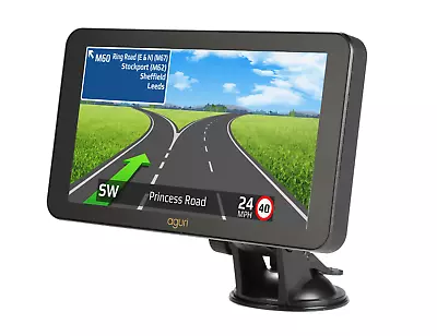 Aguri Car GT760 PRO Satellite Navigation System With UK & Ireland Mapping + WiFi • £249.99