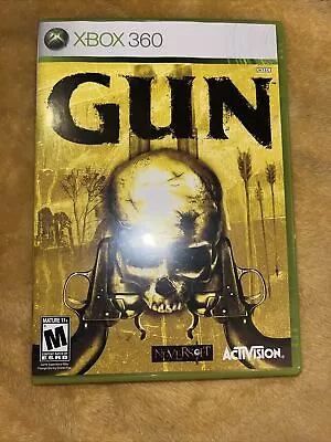 Gun (Microsoft Xbox 360 2005) CIB Complete W/ Manual Tested & Working • $26.23