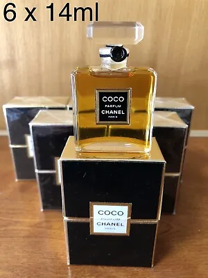 6 X 14ml Chanel Coco Pure Parfum Vintage Perfume   FREE DELIVERY • $750