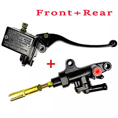 Yamaha Front Rear Brake Master Cylinder For Warrior YFM350X Banshee 350 YFZ350 • $29.98