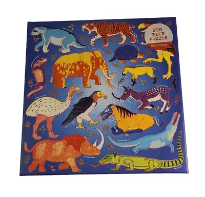 Prehistoric Kingdom 500 Piece Family Puzzle- Mudpuppy Jigsaw Puzzle • $20