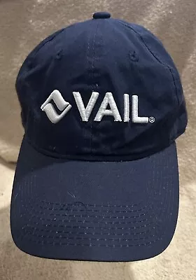 Vail Colorado Adjustable Strapback Hat Cap Preowned Nice! • $15