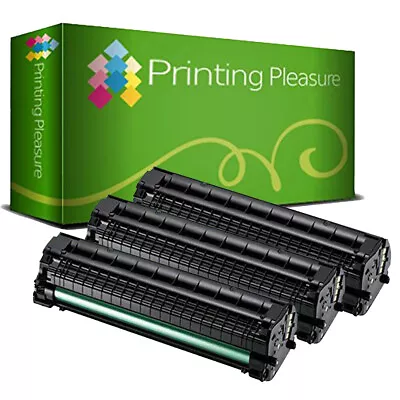 3 Black Toner Cartridge For Samsung ML-1660 ML-1670 ML-1665 ML-1675 MLT-D1042S • £33.39