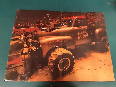 2 Sided  Vintage Monster Truck Poster  • $5.24