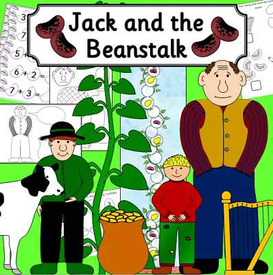 JACK AND THE BEANSTALK - Educational Story Sack Resource Pack To PRINT • £3