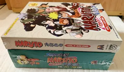 NIB Set English Dubbed Naruto Shippuden Complete Series DVD Ep 1-720 End • $169.90