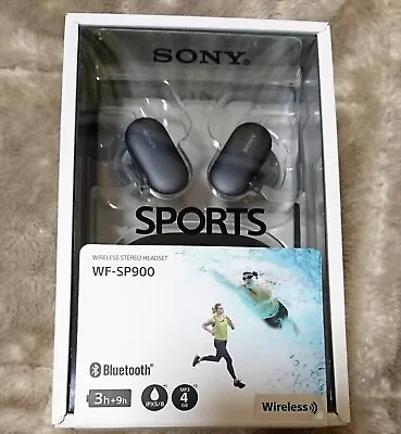 $337.81 • Buy SONY Completely Wireless Earphone WF-SP900 4GB Memory Built-in Black WF-SP900 B 