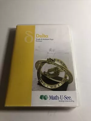 Delta: Single & Multiple Digit Division DVD 2009 • $10