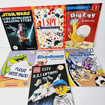 Ready-to-Read Level 1 Books Paperback Home Schooling I Spy Lazy Town Star Wars • $29.95
