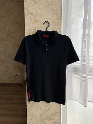 Prada Milano Polo Red Tab Logo • $90