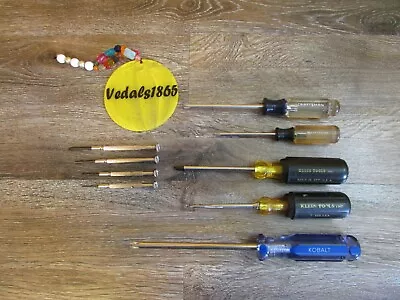 Screwdrivers - Choice Of: CRAFTSMAN KLEIN TOOLS KOBALT Jewelers Set Of 4 • $7.99