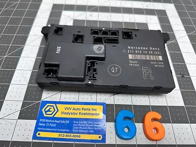 Mercedes W211 E-class FRONT RIGHT PASSENGER DOOR CONTROL MODULE OEM 2118701026 • $12.13