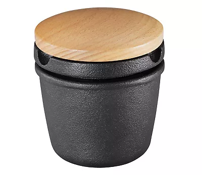 Zassenhaus Cast Iron Spice Grinding Set With Beechwood Lid 3  Grinder Black • $44.95