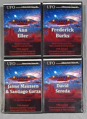 UFO Collector Series 4 DVD Lot 606 607 628 629 19th Congress G/VG • $24.99