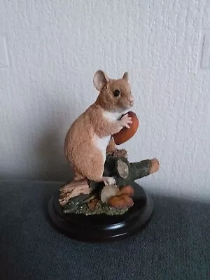 Country Artists Wood Mouse And Acorns • £5