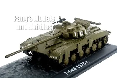 T-64 T-64B Soviet Tank & Display Base - 1976 1/43 Scale Diecast Model • $44.99