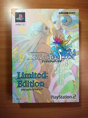 PS2 Unlimited Saga (Limited Edition) (Japan Ver.) SQUARE ENIX SONY PLAYSTATION 2 • $135