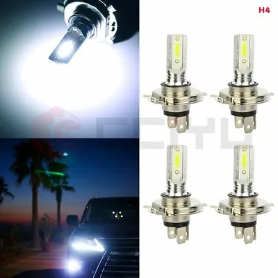 H4 9003 LED Headlight Bulb High / Low Beam 35W 4000LM Super Bright 6000K White • $11.93