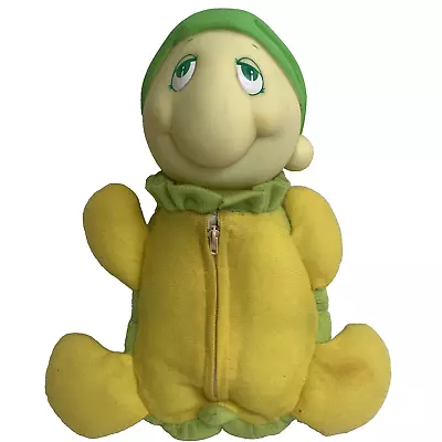 Vintage Glow Worm Hug Me Glo Kids Soft Plush Green Turtle Soma 1991 • $20.99