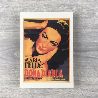 Maria Felix Dona Diablo Movie Poster Postcard - Lady Devil • $9.99