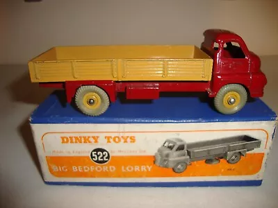 £79 • Buy Original DINKY 522 BIG BEDFORD LORRY - VERY GOOD In Original BOX