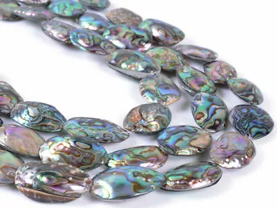 Jj0202 26-29mm Abalone Shell Oval Loose Gemstone Beads 16  • $13.50