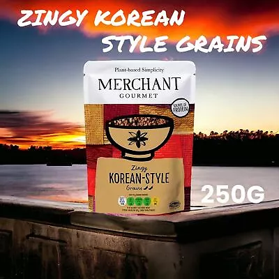 Merchant Gourmet Zingy Korean - Style Grains Plant Based Simplicity 250g • £7.49