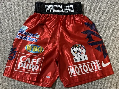 $249.88 • Buy MANNY PACQUIAO SIGNED AUTO BOXING TRUNKS Miguel Cotto PSA BUY AUTHENTIC