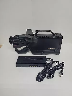 Vintage 1990 Quasar VM700 VHS Camcorder W/ Charger  UNTESTED No Battery • $29.99