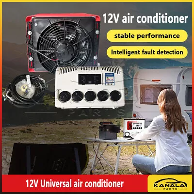 Truck Air Conditioner 12V 12000 BTU Split-AC Fits Semi Bus RV Caravan Trucks • $551.99