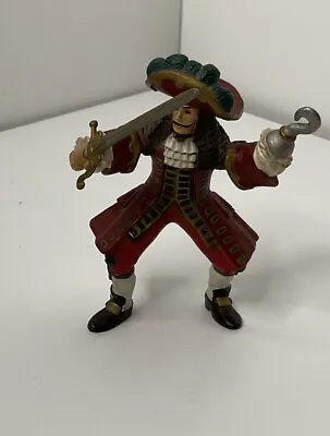 Pirates And Corsairs CAPTAIN HOOK Type Figure Papo 2004 - • £5