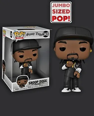 £42.99 • Buy Funko Pop! Rocks Jumbo - Snoop Dogg #343 Vinyl Figure Pop! Music Icons 2023
